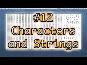 Read more about the article Programming Basics #12 Characters and Strings